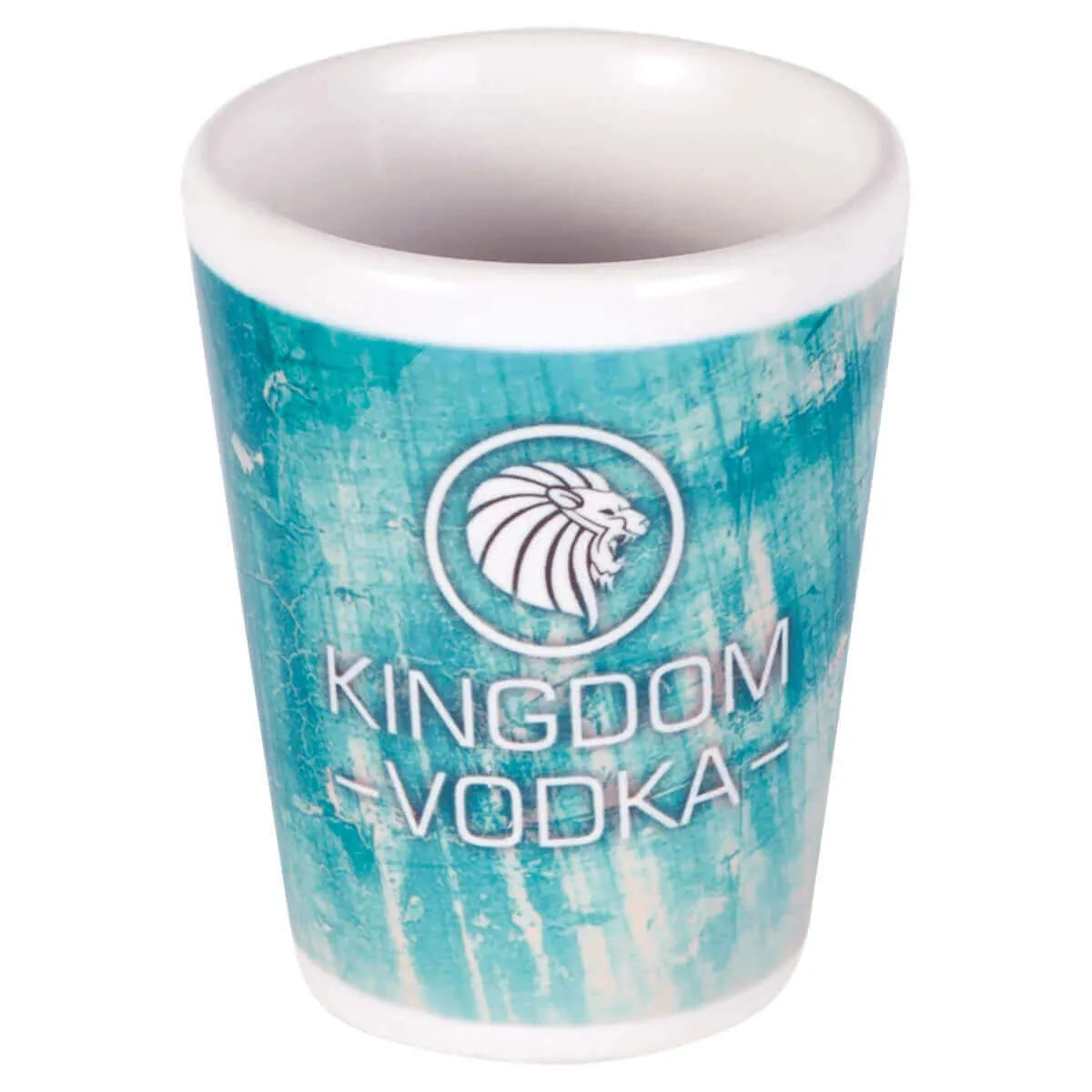1 1/2 oz. Sublimatable Ceramic Shot Glass — Custom Laser Engraved | Personalized - Image 1