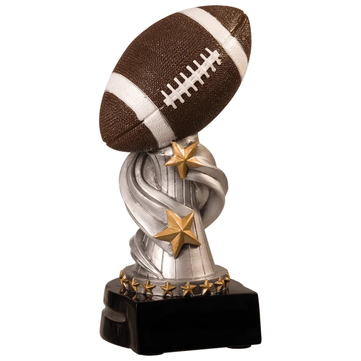Custom Football Encore Resin (7") — Engraved Plate | Award-Ready