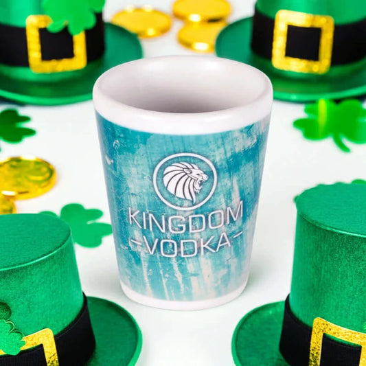 1 1/2 oz. Sublimatable Ceramic Shot Glass — Custom Laser Engraved | Personalized - Image 2