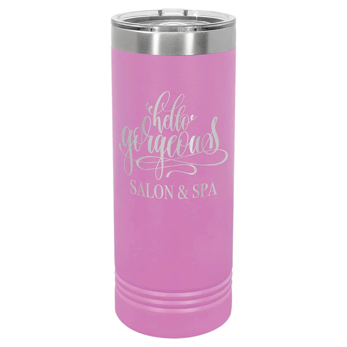 Light Purple Polar Camel 22 oz. Skinny Tumbler with Slider Lid