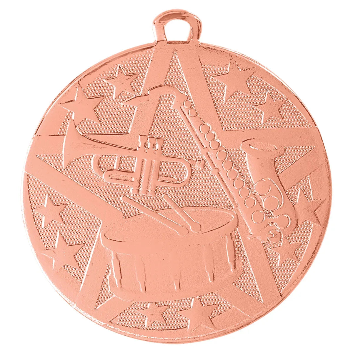 Bronze 2" Superstar Band Medal