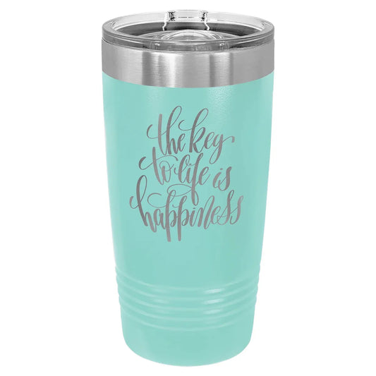Teal Polar Camel 20 oz. Ringneck Tumbler with Slider Lid