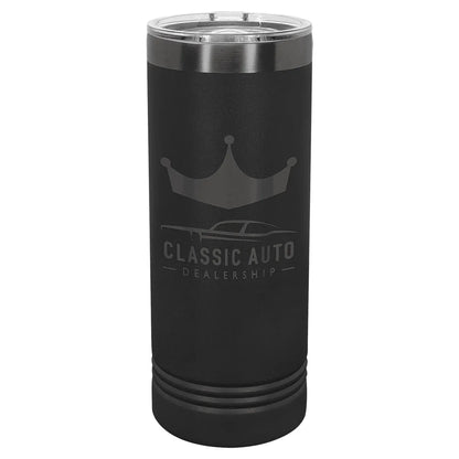 Black/Ghost Black Polar Camel 22 oz. Skinny Tumbler