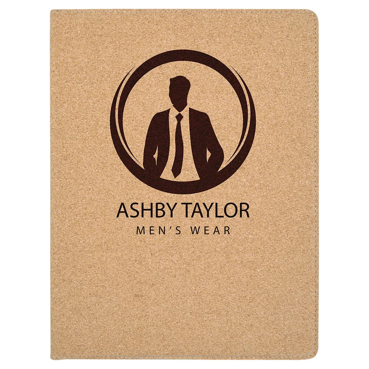 9 1/2" x 12" Cork Portfolio with Notepad