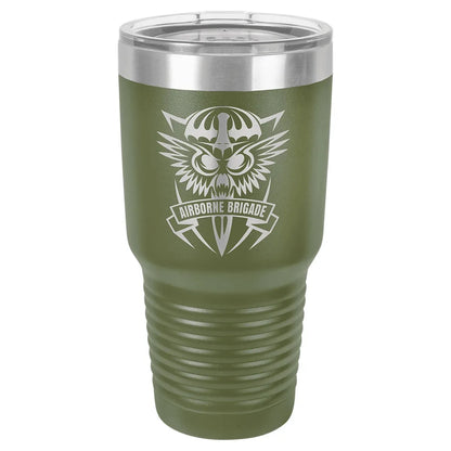 Olive Green Polar Camel 30 oz. Ringneck Tumbler with Logo Lid