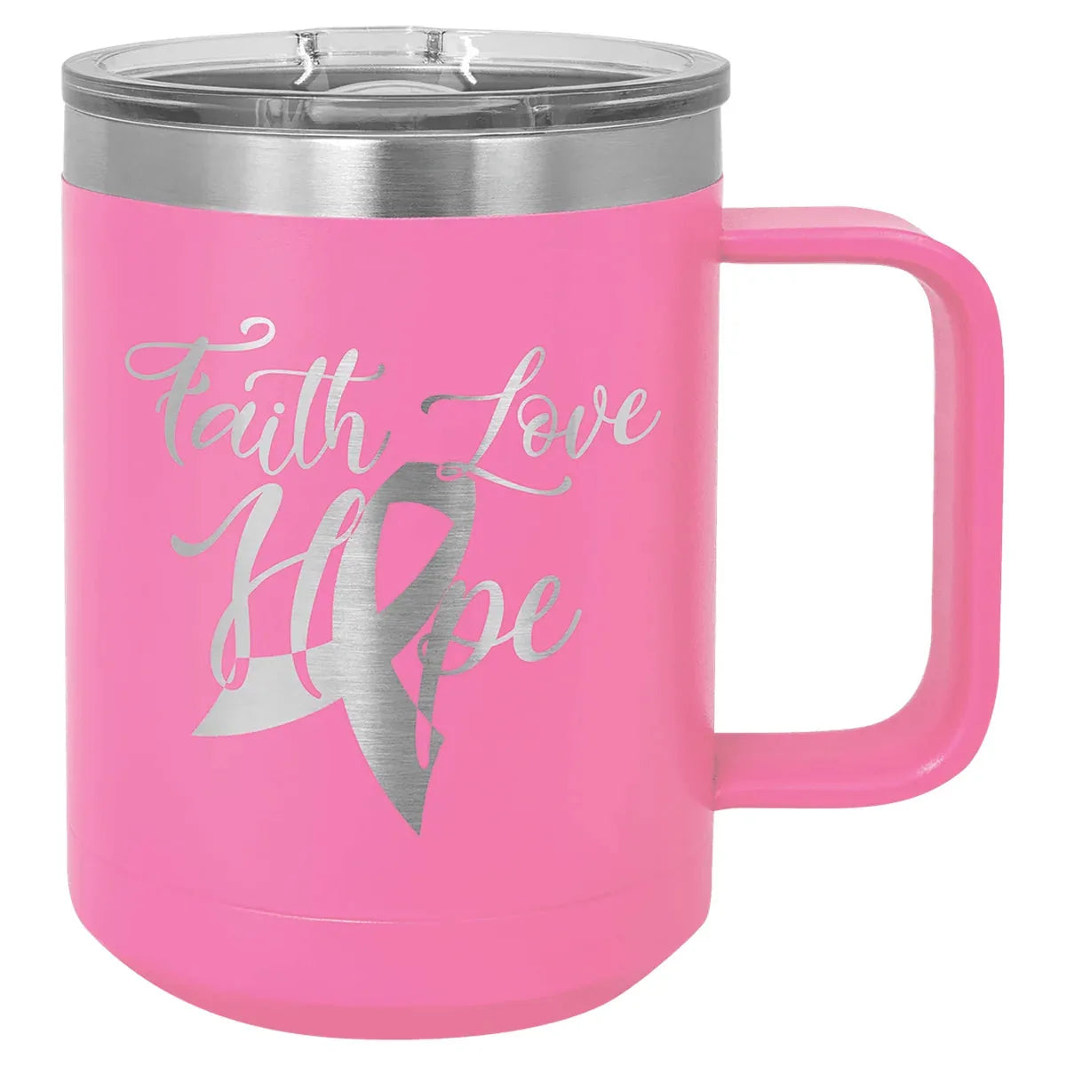 Pink Polar Camel 15 oz. Vacuum Insulated Mug with Slider Lid