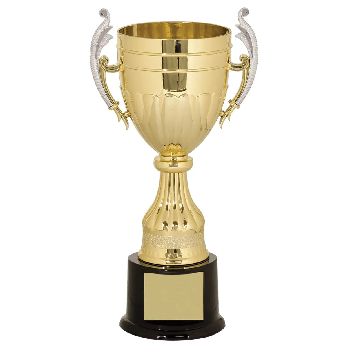 11" Gold/Silver Plastic Completed Cup Trophy