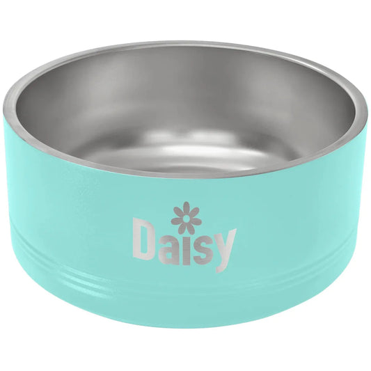 Teal Polar Camel 64 oz. Large Pet Bowl