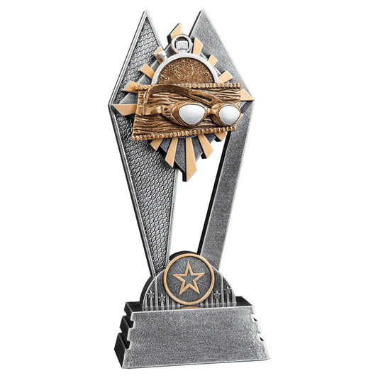 8" Swimming Sun Ray Award