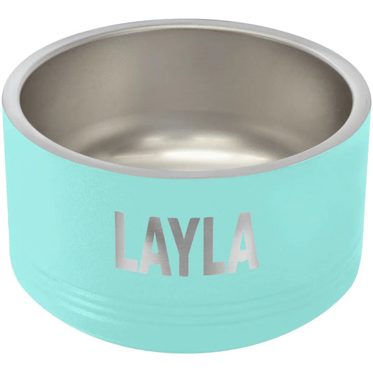Teal Polar Camel 18 oz. Small Pet Bowl