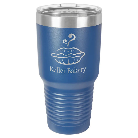 Royal Blue Polar Camel 30 oz. Ringneck Tumbler with Logo Lid