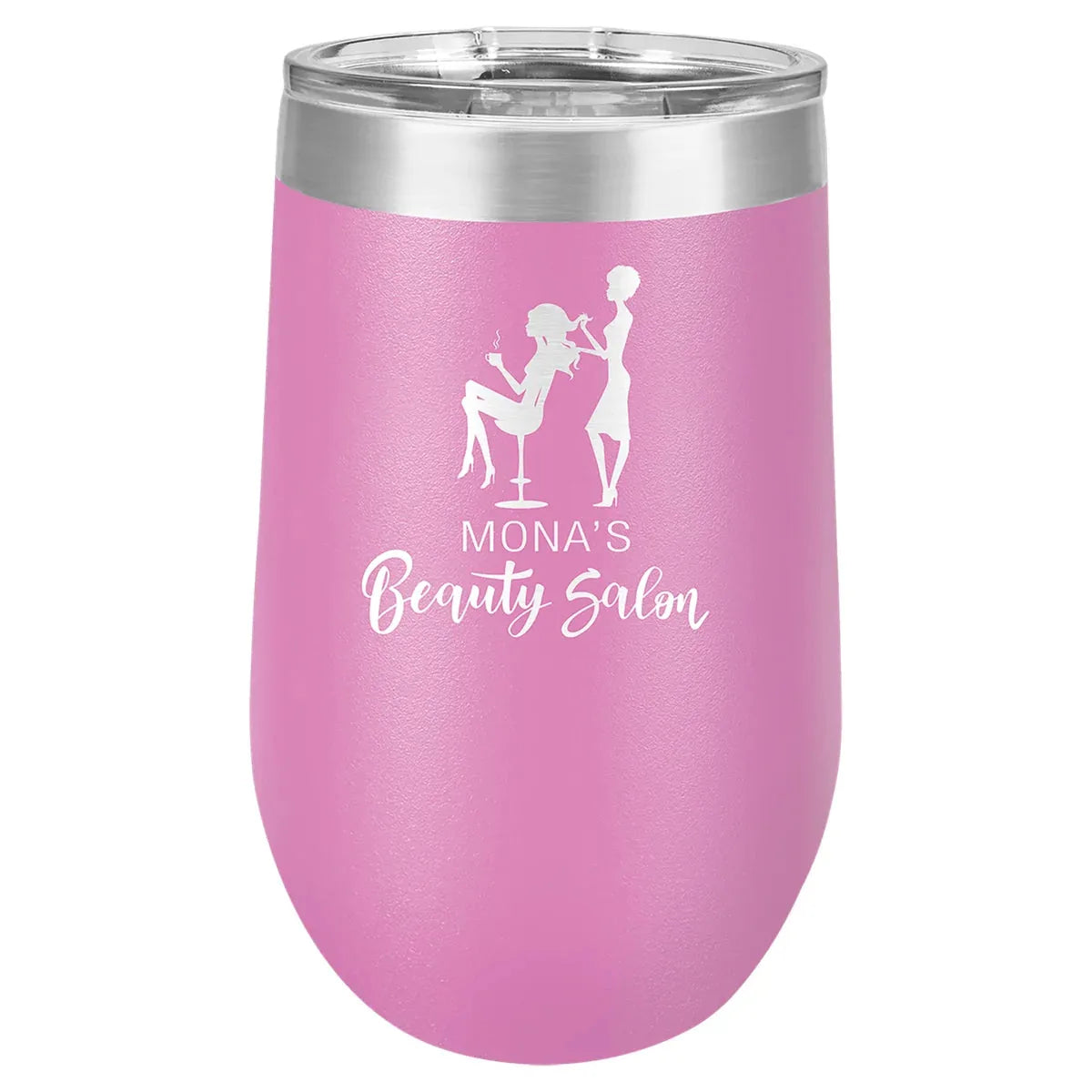 Light Purple Polar Camel 16 oz. Vacuum Insulated Stemless Tumbler with Lid