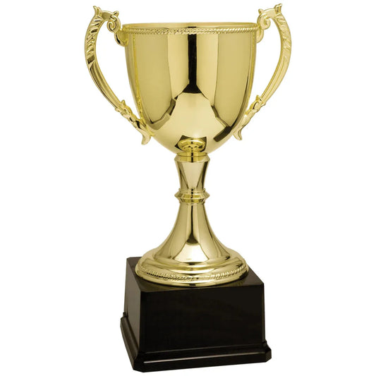 Gold 16 3/4" Completed Zinc Cup Trophy