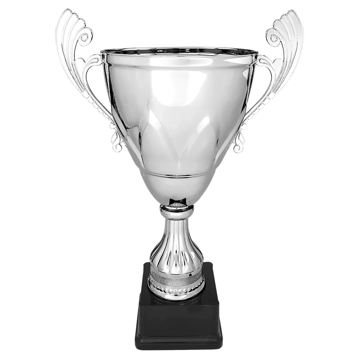 Silver 15" Completed Metal Cup on Plastic Base
