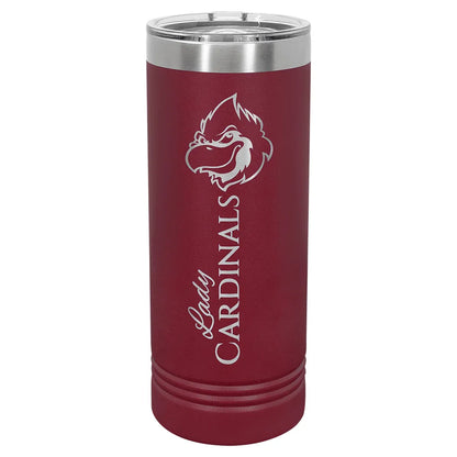 Maroon Polar Camel 22 oz. Skinny Tumbler with Slider Lid