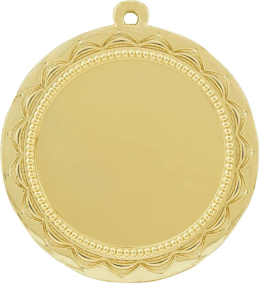 Bright Gold 2 3/4" Sun 2" Insert Holder Medal