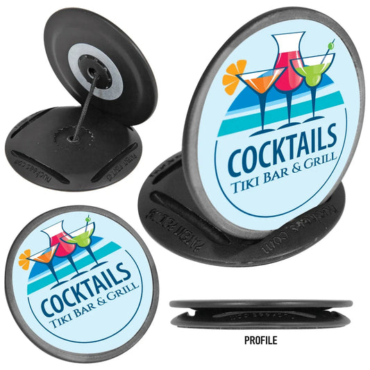 2" Black Nuckees Phone & Tablet Holder (Insert not included)