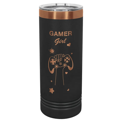 Black Rose Gold Polar Camel 22 oz. Skinny Tumbler
