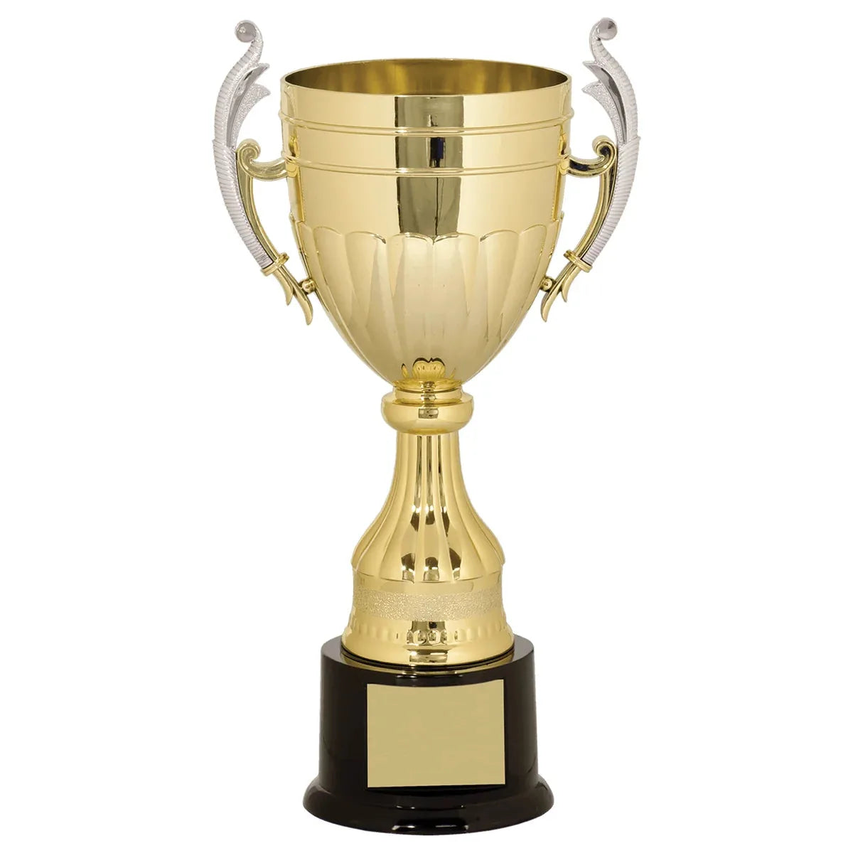 13" Gold/Silver Plastic Completed Cup Trophy