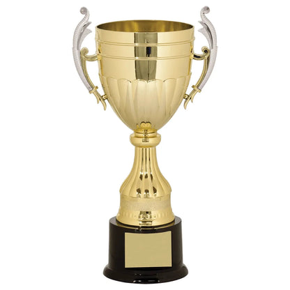 13" Gold/Silver Plastic Completed Cup Trophy