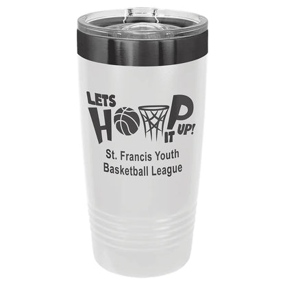 White/Ghost Black Polar Camel 20 oz. Ringneck Tumbler