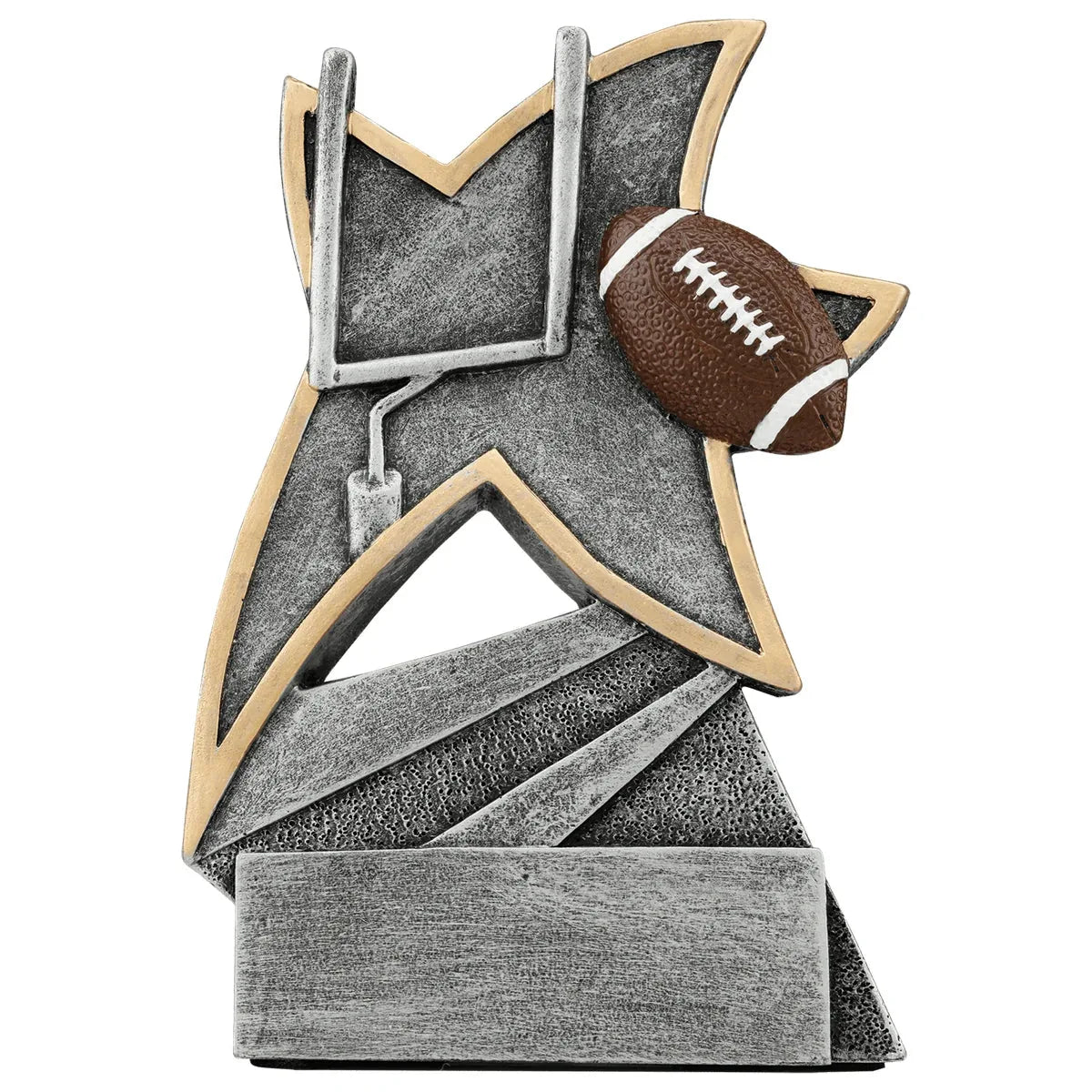 5 1/2" Football Jazz Star Resin