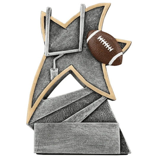 5 1/2" Football Jazz Star Resin