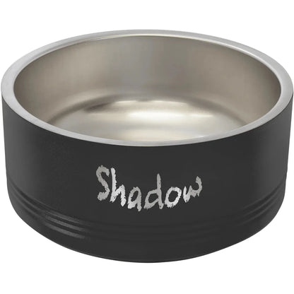 Black Polar Camel 32 oz. Medium Pet Bowl
