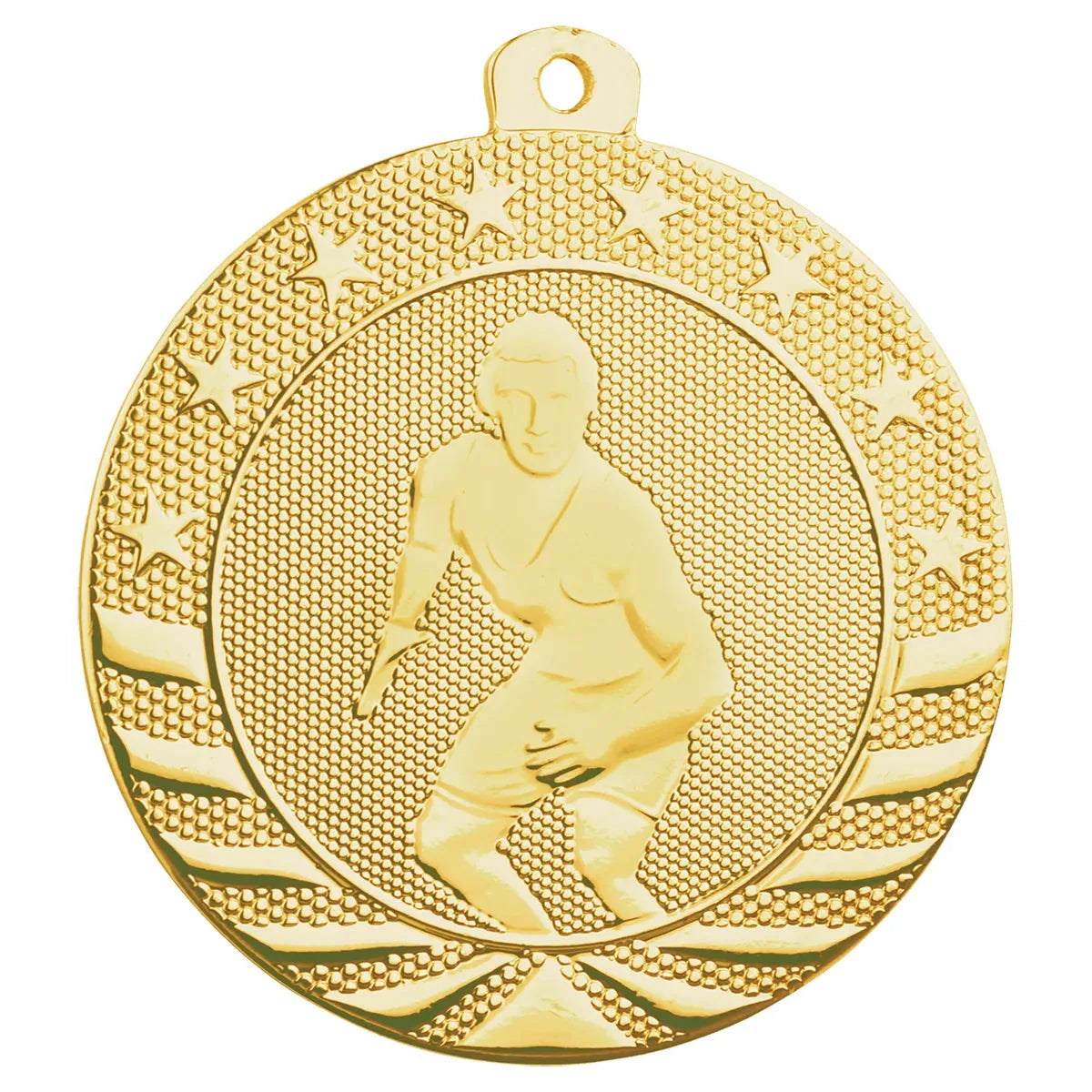 Starbrite 2" Medal — Custom Engraved & UV Printed | Gold, Silver & Bronze