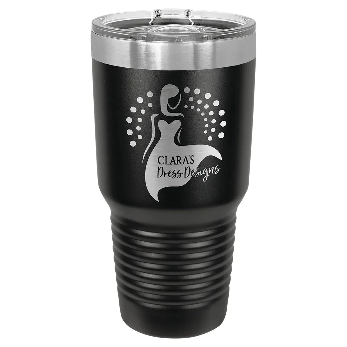 Black Polar Camel 30 oz. Ringneck Tumbler with Slider Lid