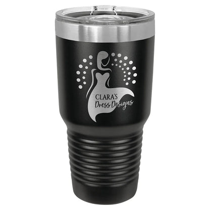 Black Polar Camel 30 oz. Ringneck Tumbler with Slider Lid