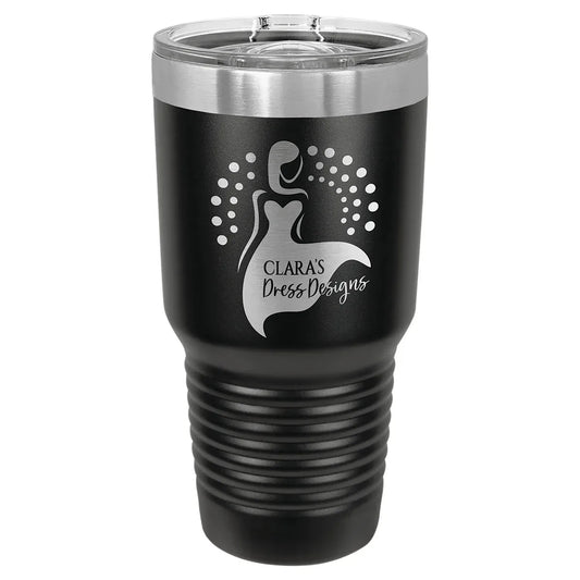 Black Polar Camel 30 oz. Ringneck Tumbler with Slider Lid