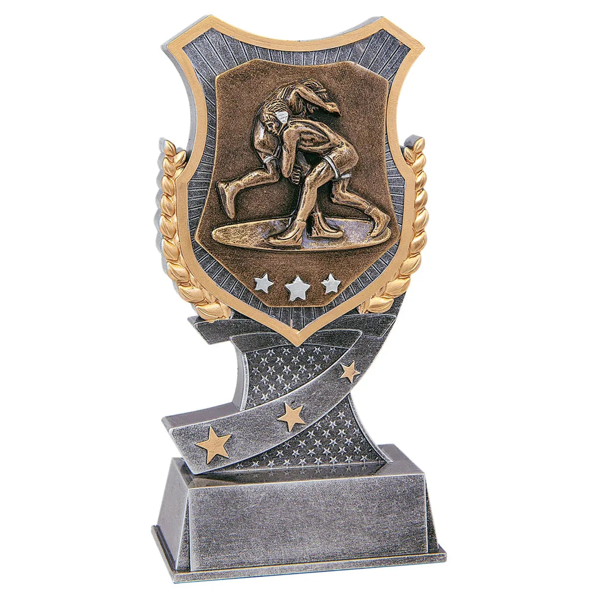 6" Wrestling Shield Award