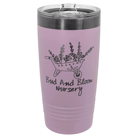 Moody Lilac Ghost Black Black Polar Camel 20 oz. ION-Plated Ringneck Tumbler with Slider Lid
