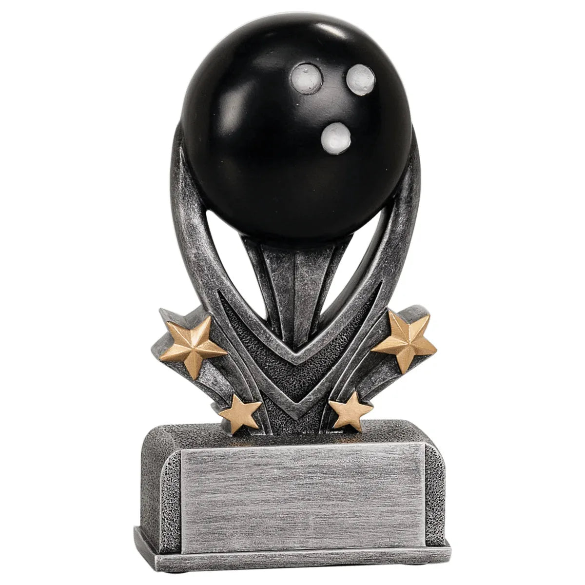 Custom Bowling Varsity Sport Resin (7") — Engraved Plate | Award-Ready