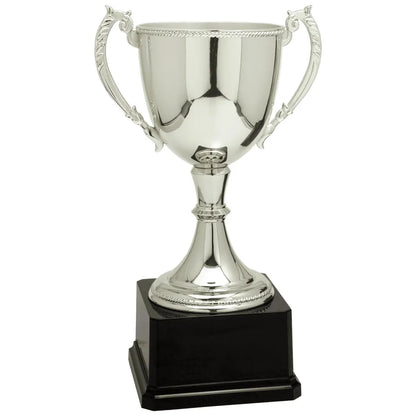 Silver 12 3/4" Completed Zinc Cup Trophy