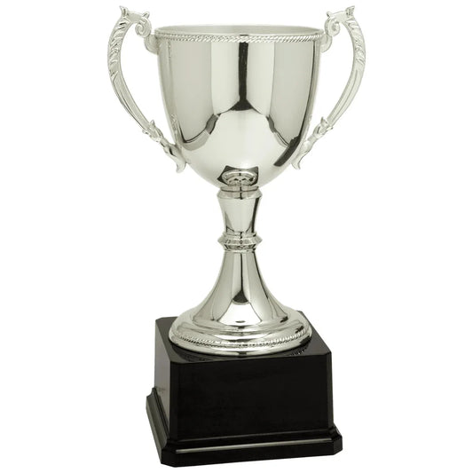 Silver 12 3/4" Completed Zinc Cup Trophy