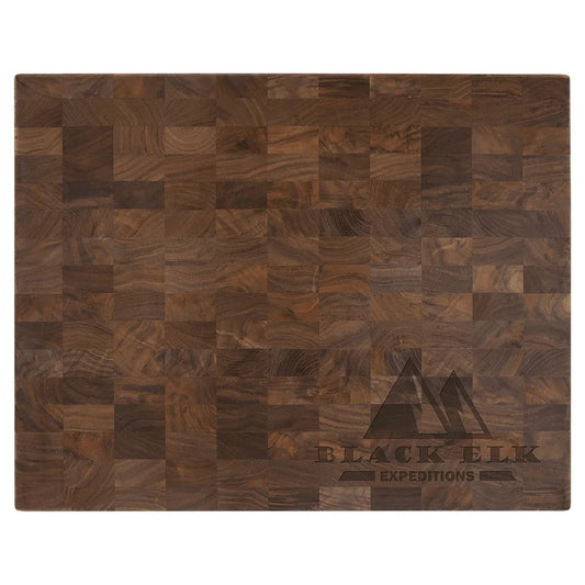 22" x 13" x 1 3/8" Walnut Butcherblock Cutting Board