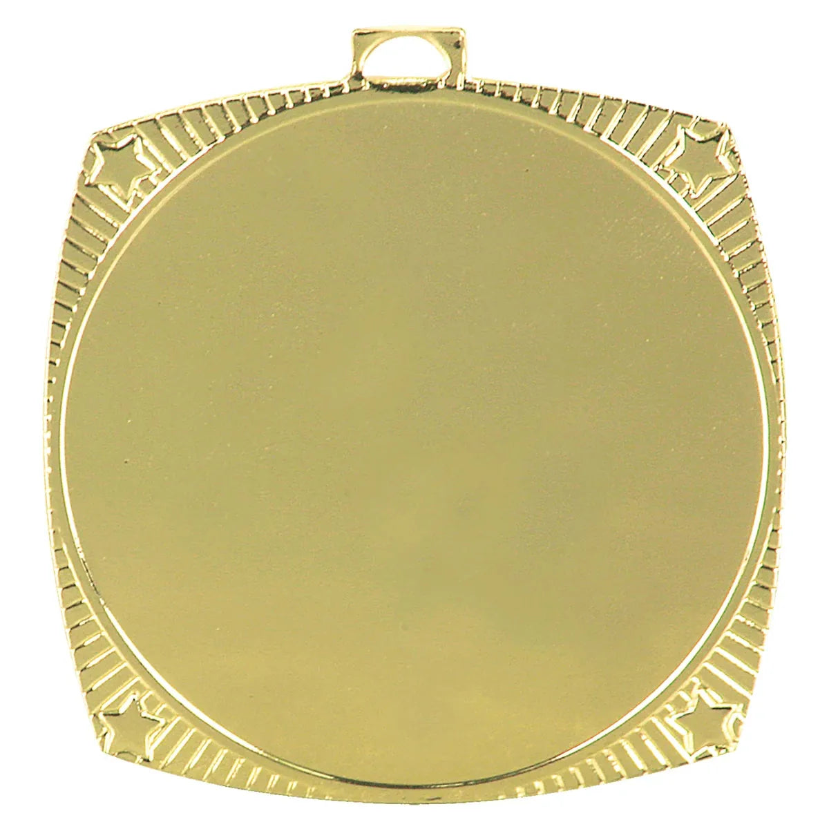 Star 2 1/8" Medal — Custom Engraved & UV Printed | Gold, Silver & Bronze