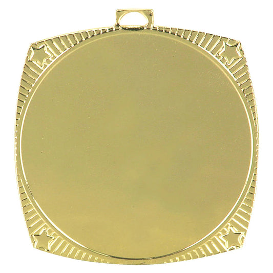 Star 2 1/8" Medal — Custom Engraved & UV Printed | Gold, Silver & Bronze
