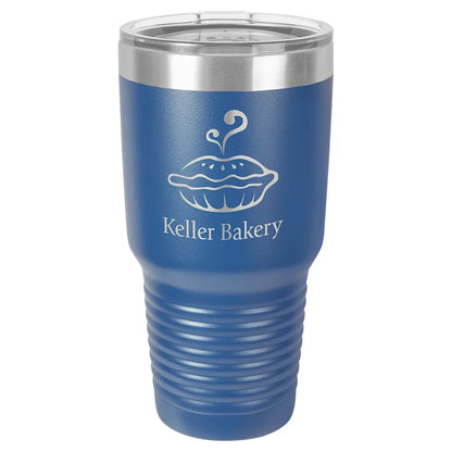 Royal Blue Polar Camel 30 oz. Ringneck Tumbler with Logo Lid