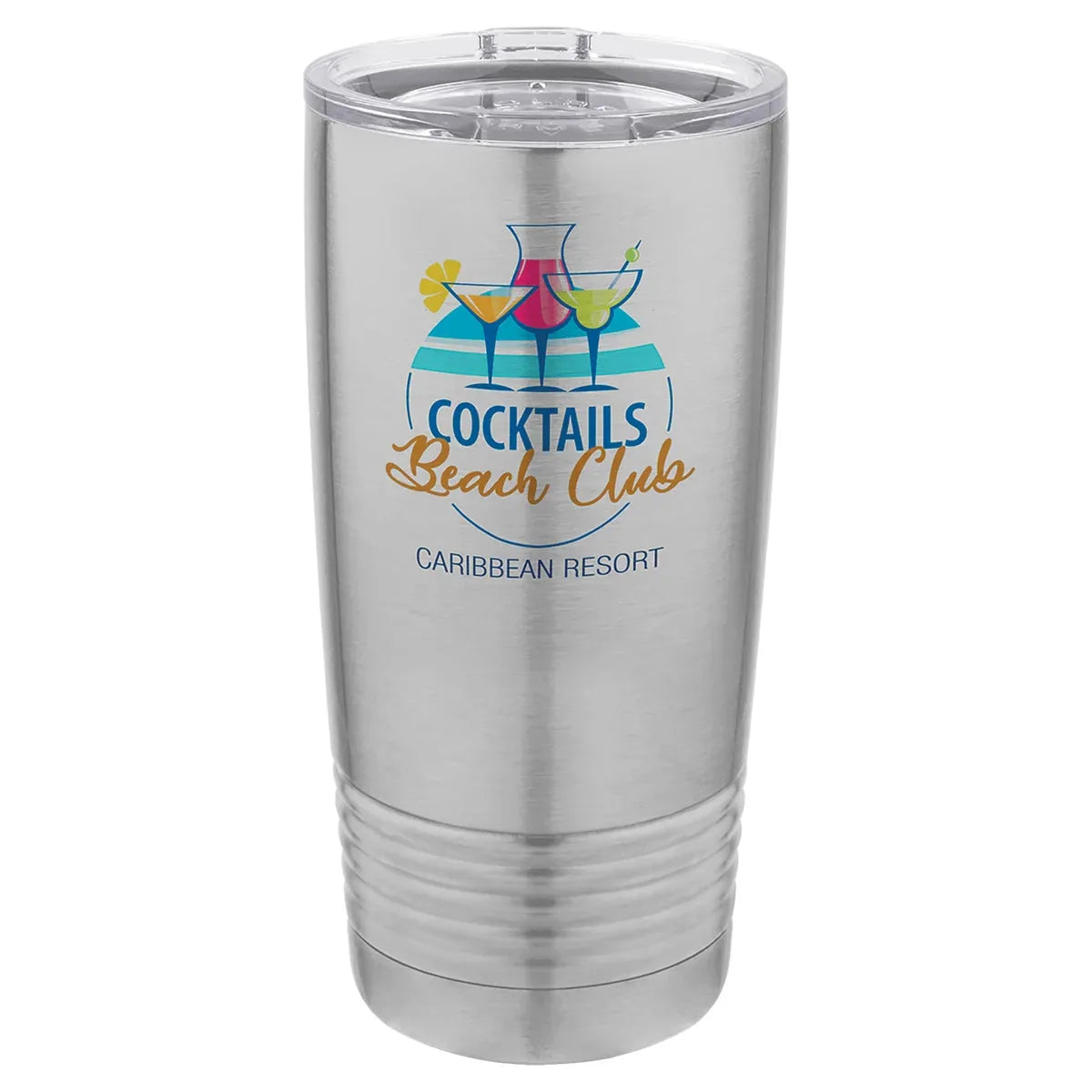 Stainless Steel Sublimatable Polar Camel 20 oz. Vacuum Insulated Tumbler w/Lid