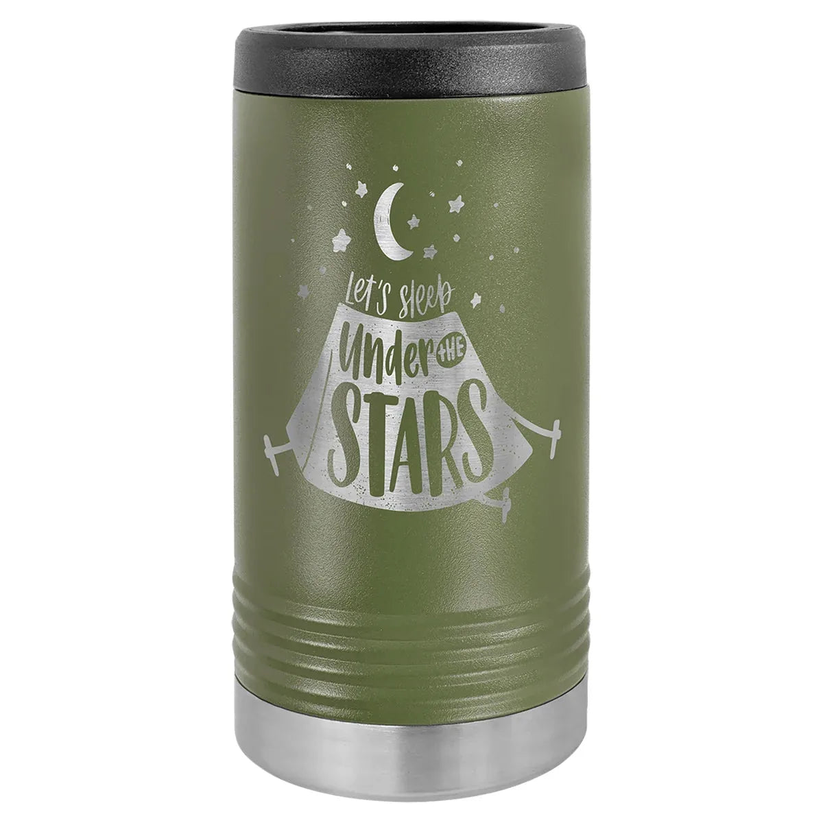 Olive Green Polar Camel Slim Beverage Holder