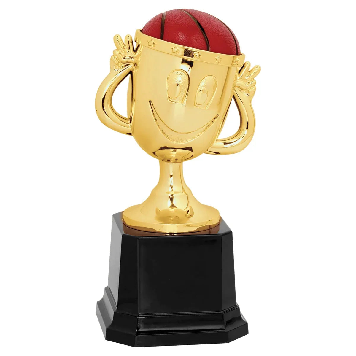 6" Basketball Happy Cup Trophy