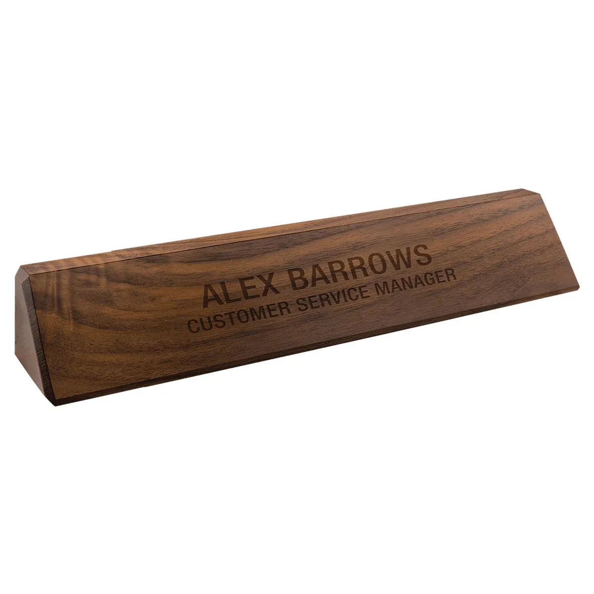 12 1/2" Genuine Walnut Desk Wedge