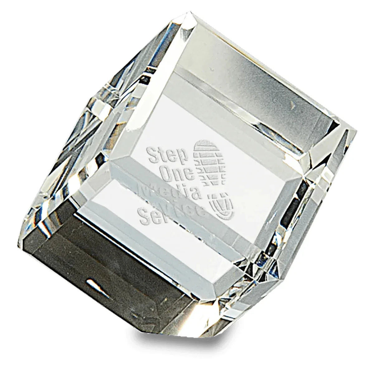 2" x 2" Crystal Cube