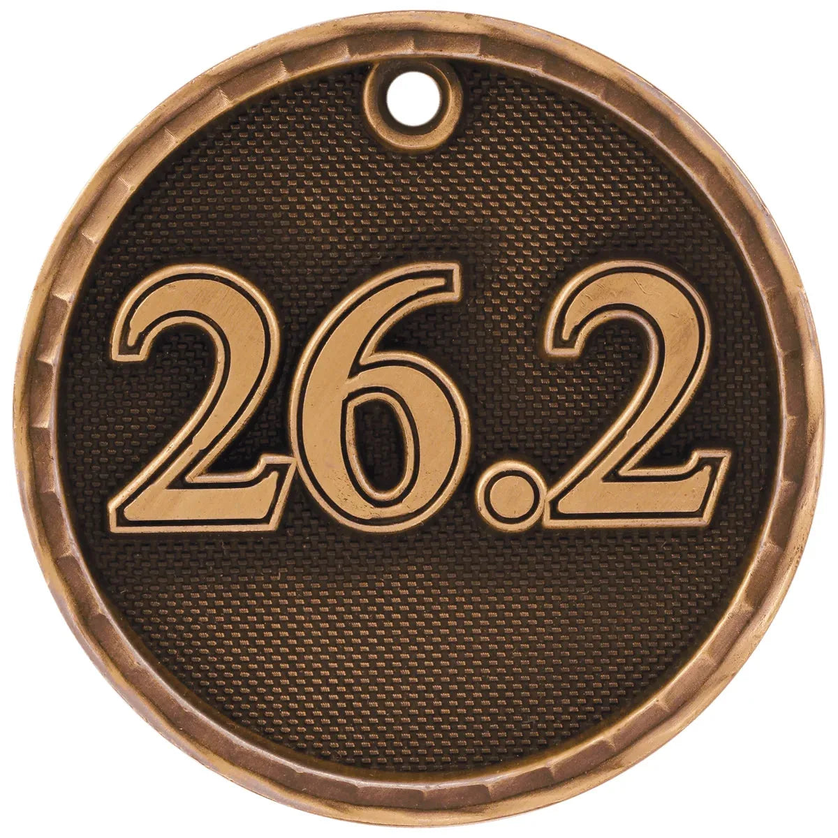 Antique Bronze 2" 3D Marathon Medal