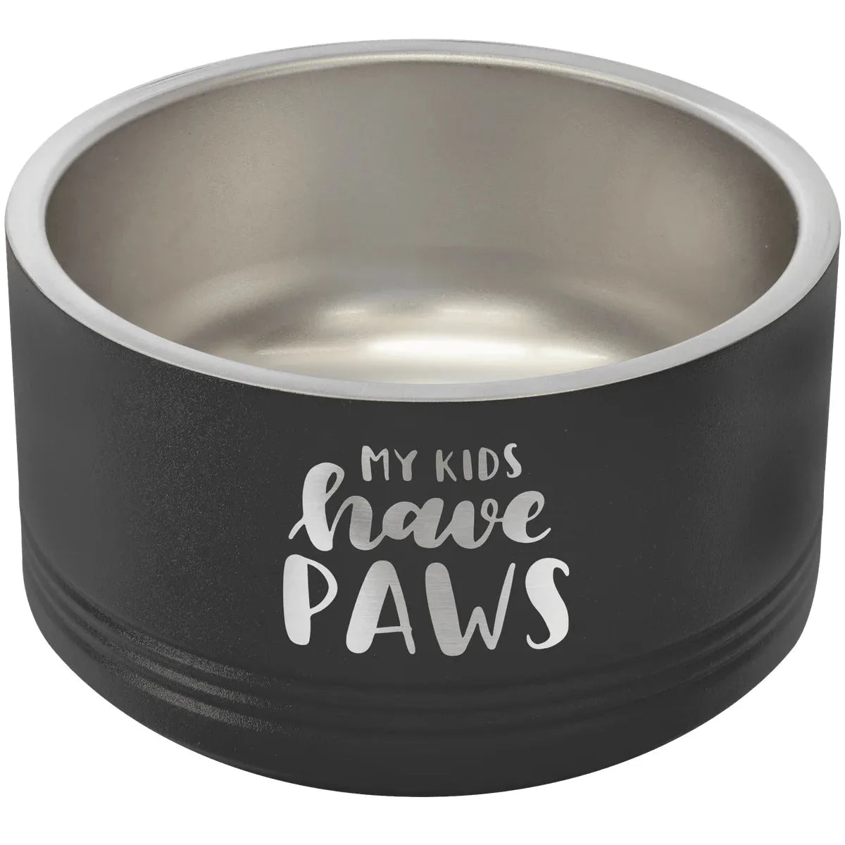 Black Polar Camel 18 oz. Small Pet Bowl