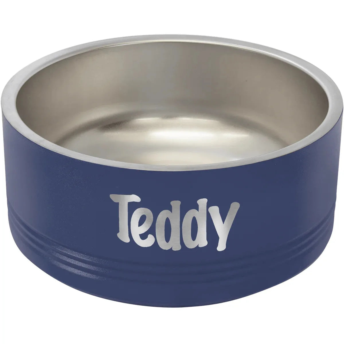 Navy Blue Polar Camel 32 oz. Medium Pet Bowl