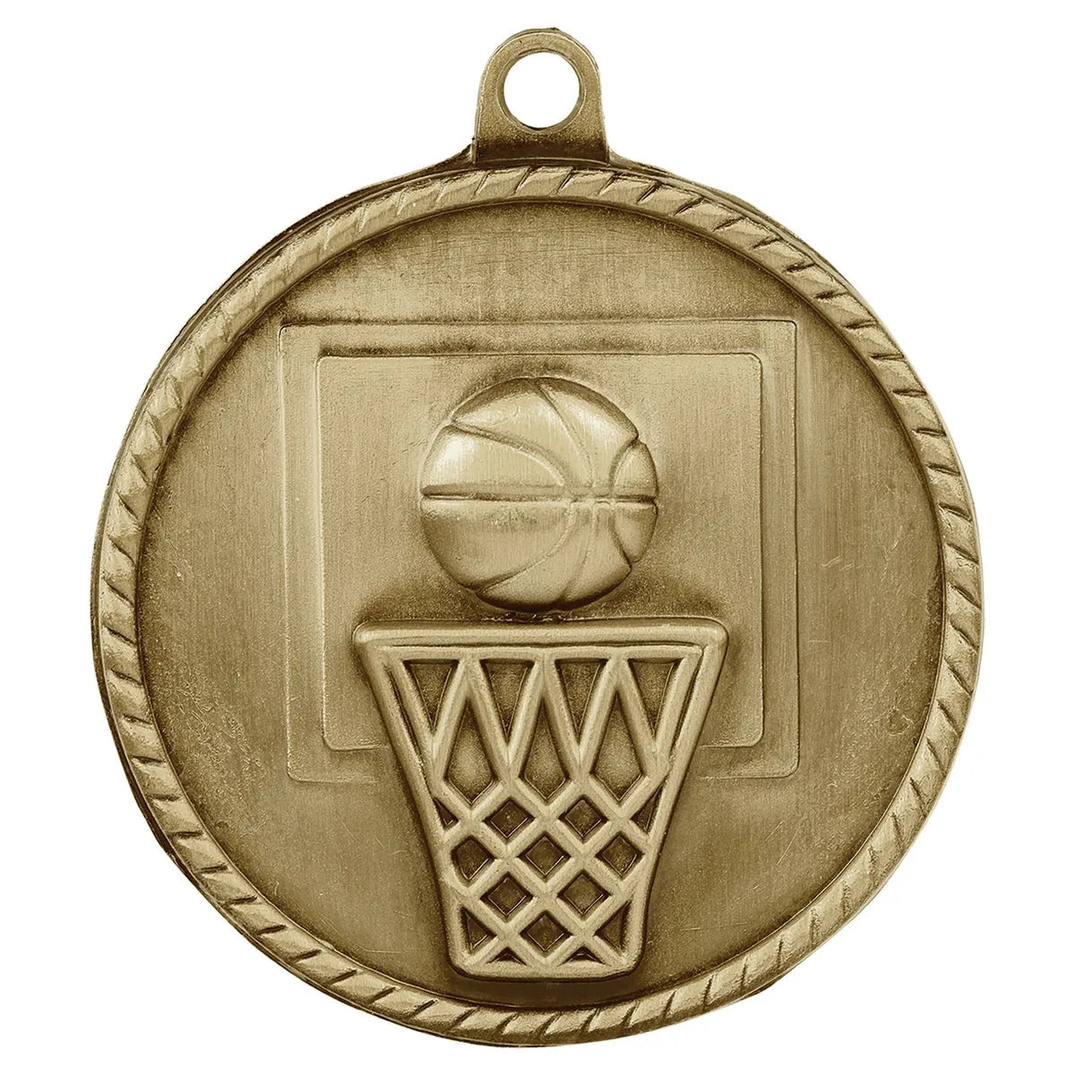 High Relief 2" Medal — Custom Engraved & UV Printed | Gold, Silver & Bronze